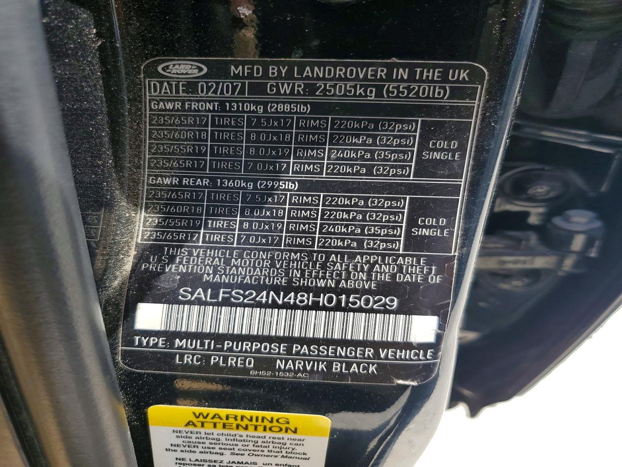 Land Rover LR2 Se Technology