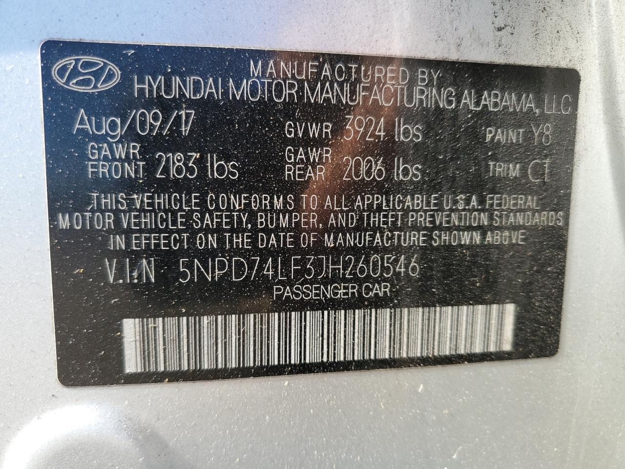 Hyundai ELANTRA Se