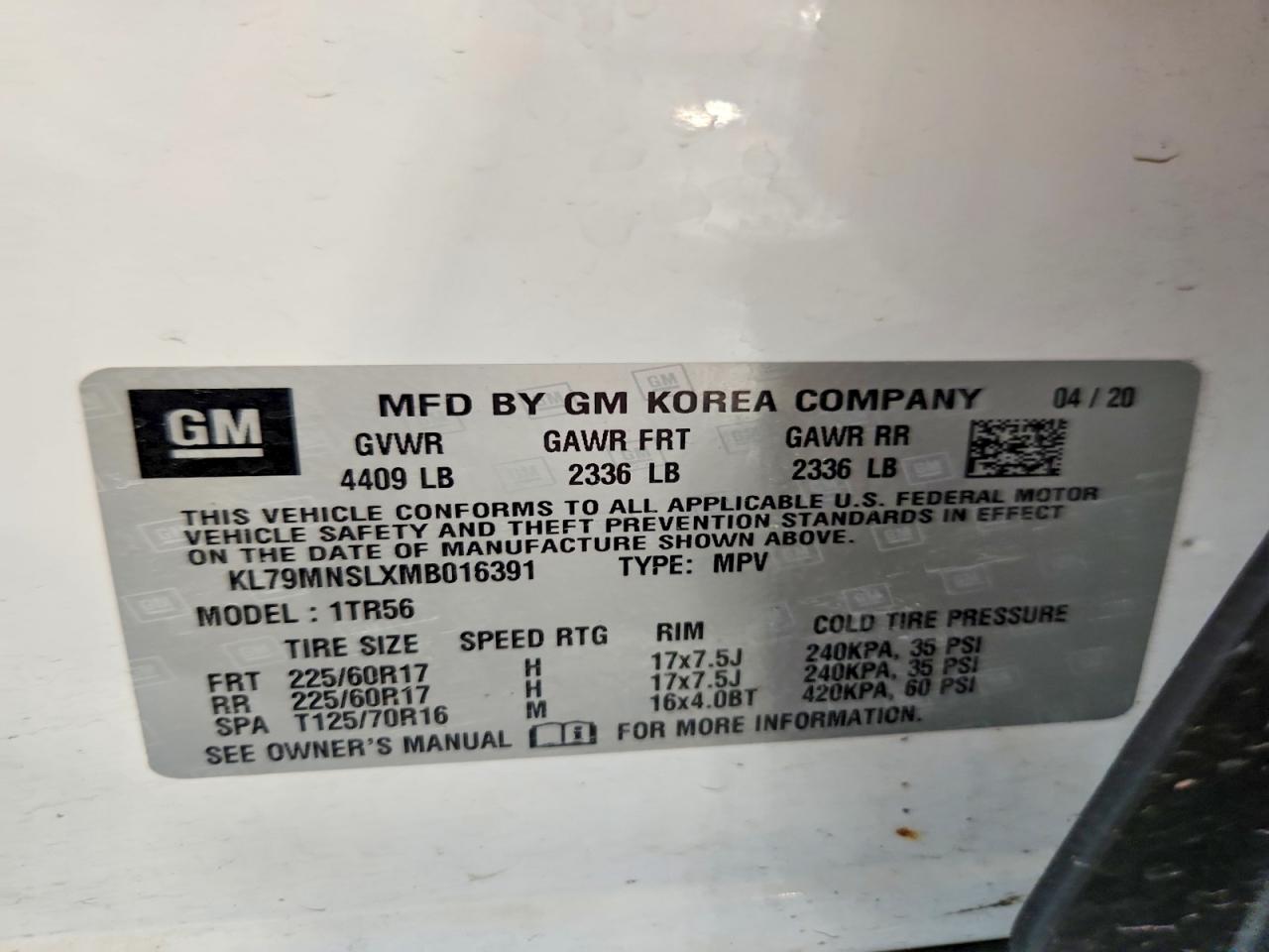 Chevrolet Trailblaze Ls