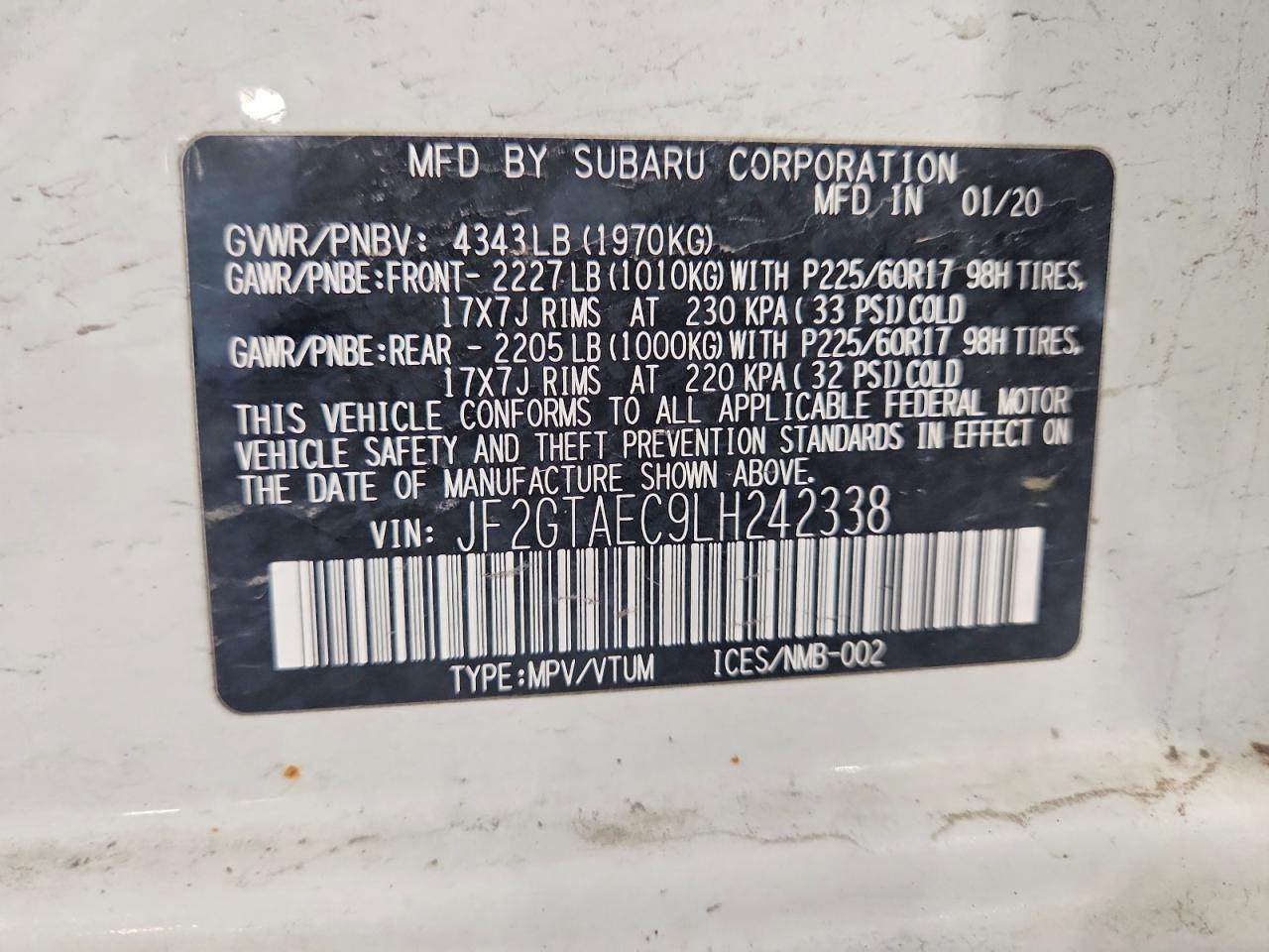 Subaru Crosstrek Premium