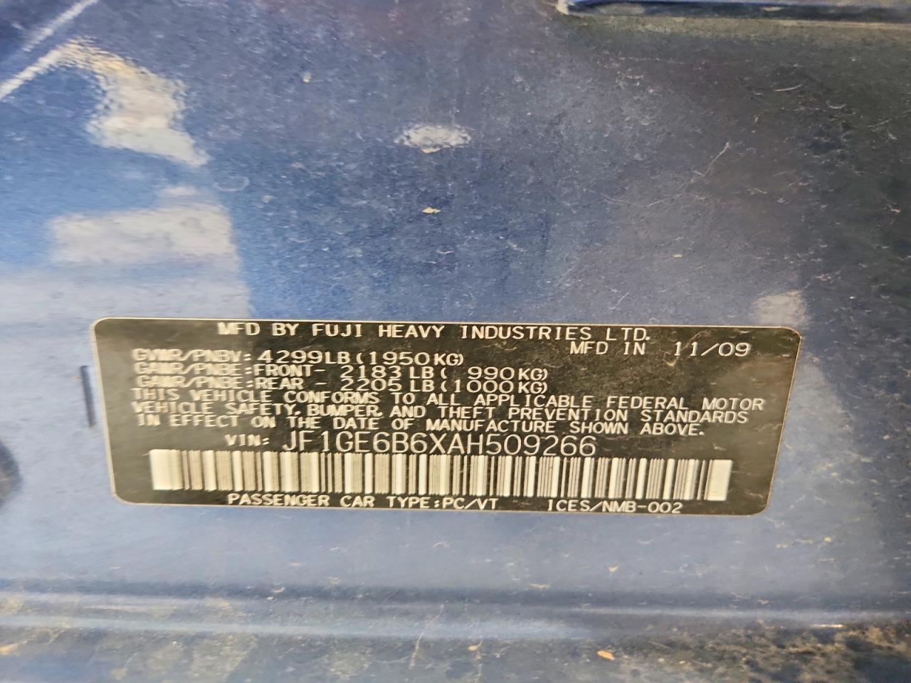Subaru Impreza 2.5i Premium