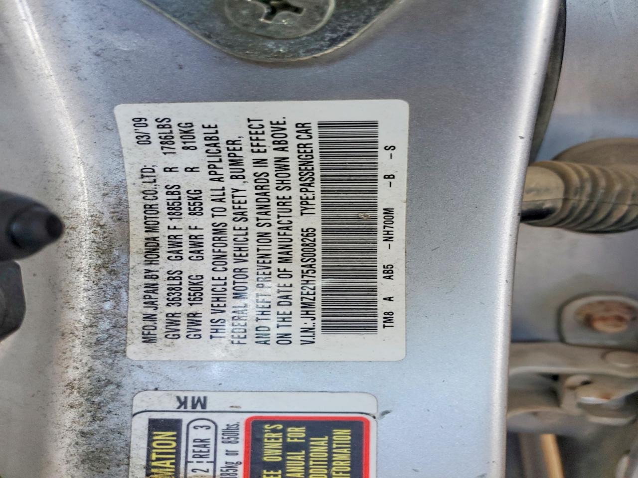Honda Insight Ex
