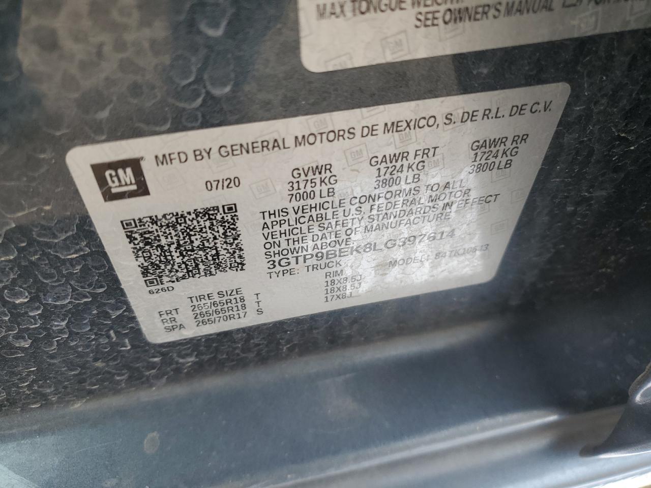 GMC Sierra K1500 Sle
