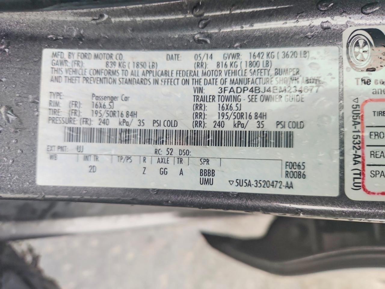Ford Fiesta Se