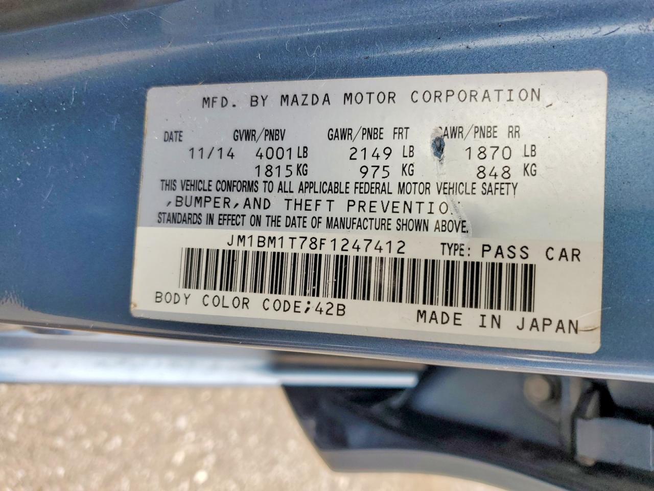 Mazda 3 Sv