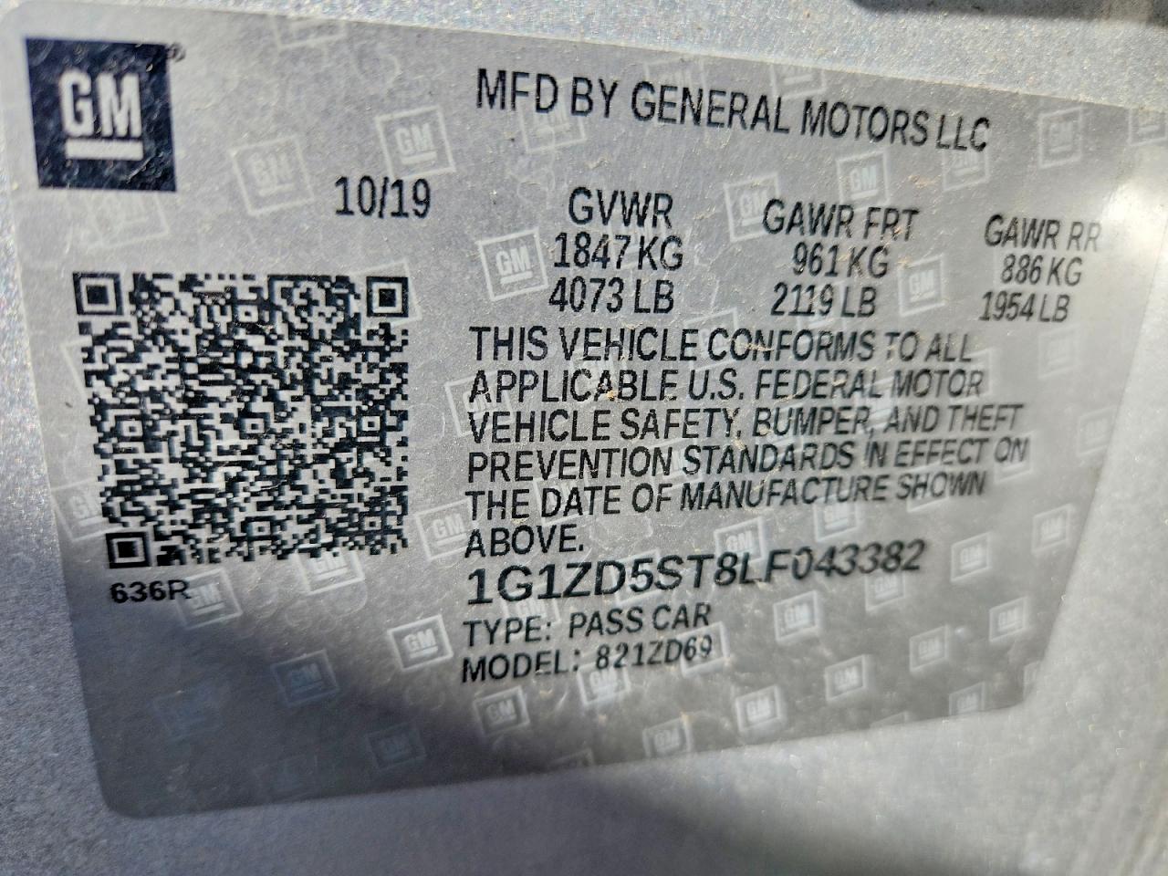 Chevrolet Malibu Lt