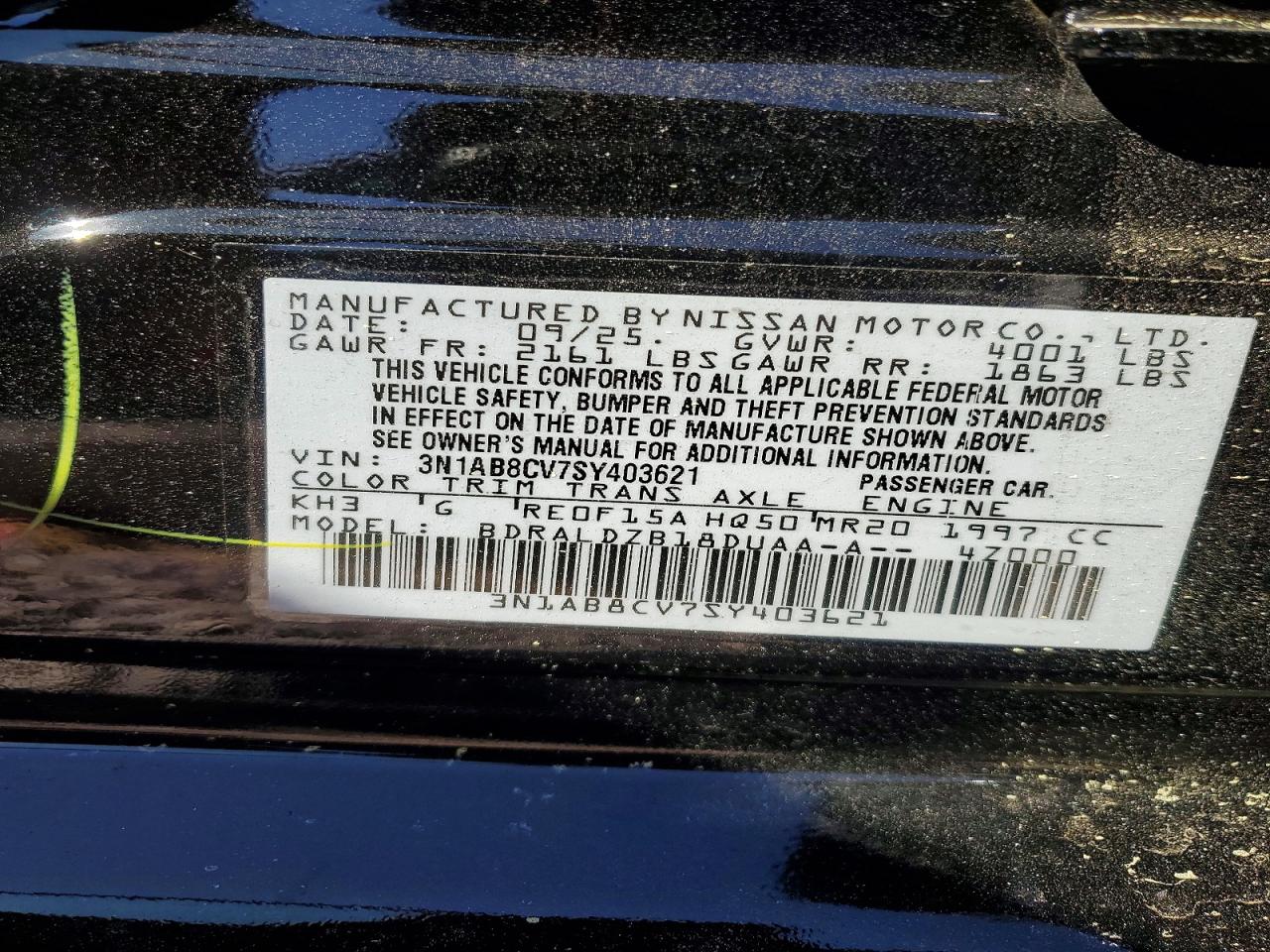Nissan Sentra Sv