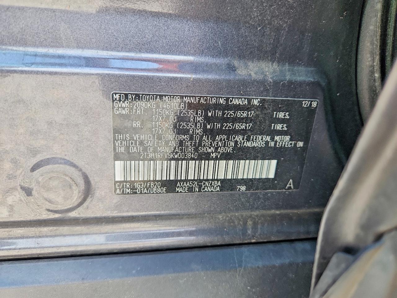 Toyota RAV4 Le