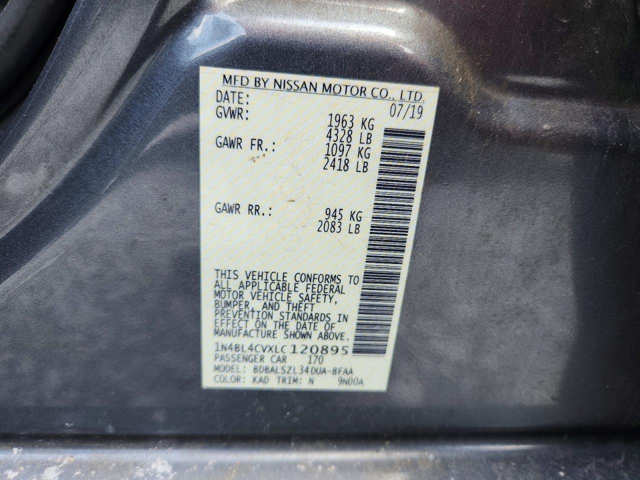 Nissan Altima Sr