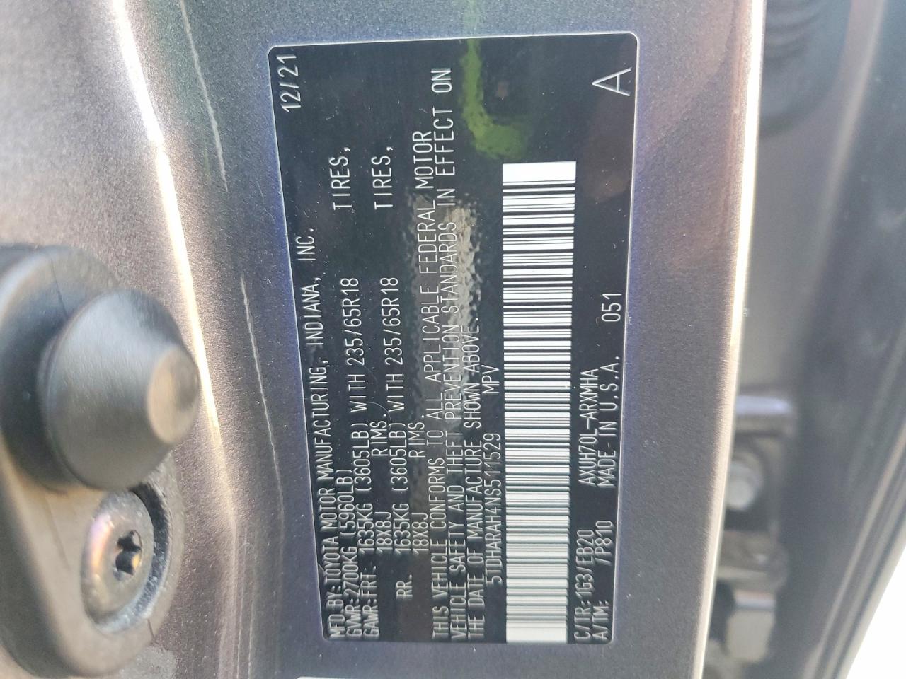 Toyota Highlander Xle