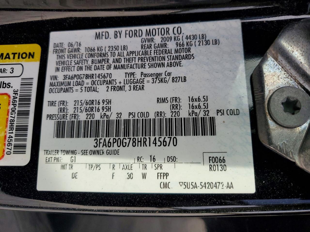 Ford Fusion S
