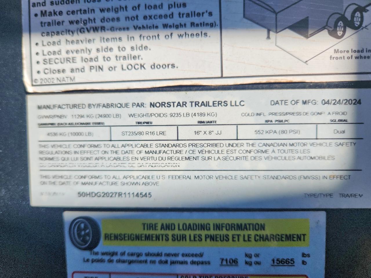 Northstar Trailer