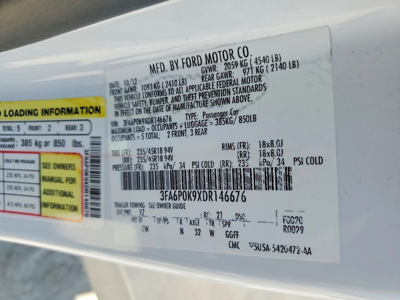 Ford Fusion Titanium