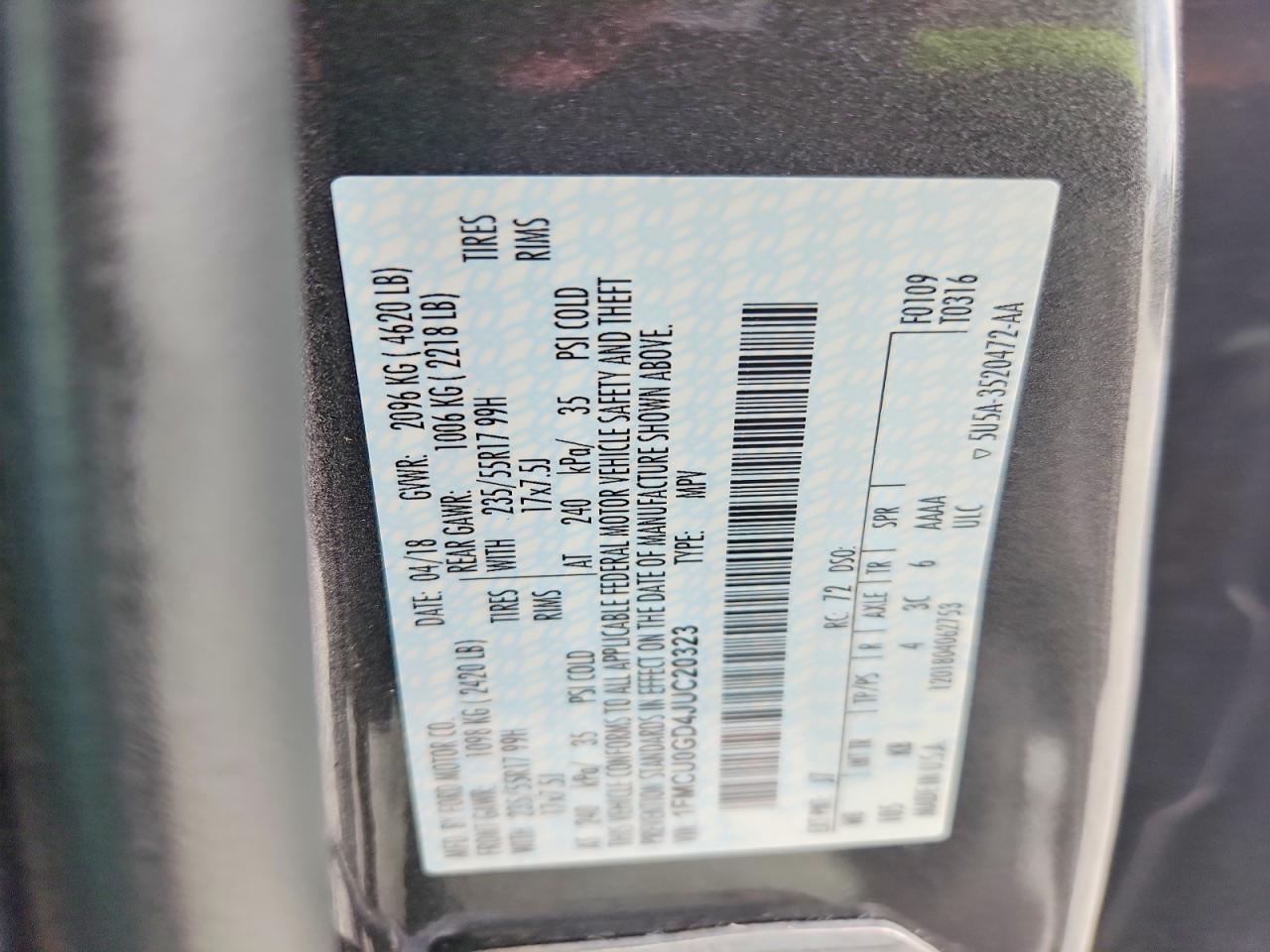 Ford Escape Se