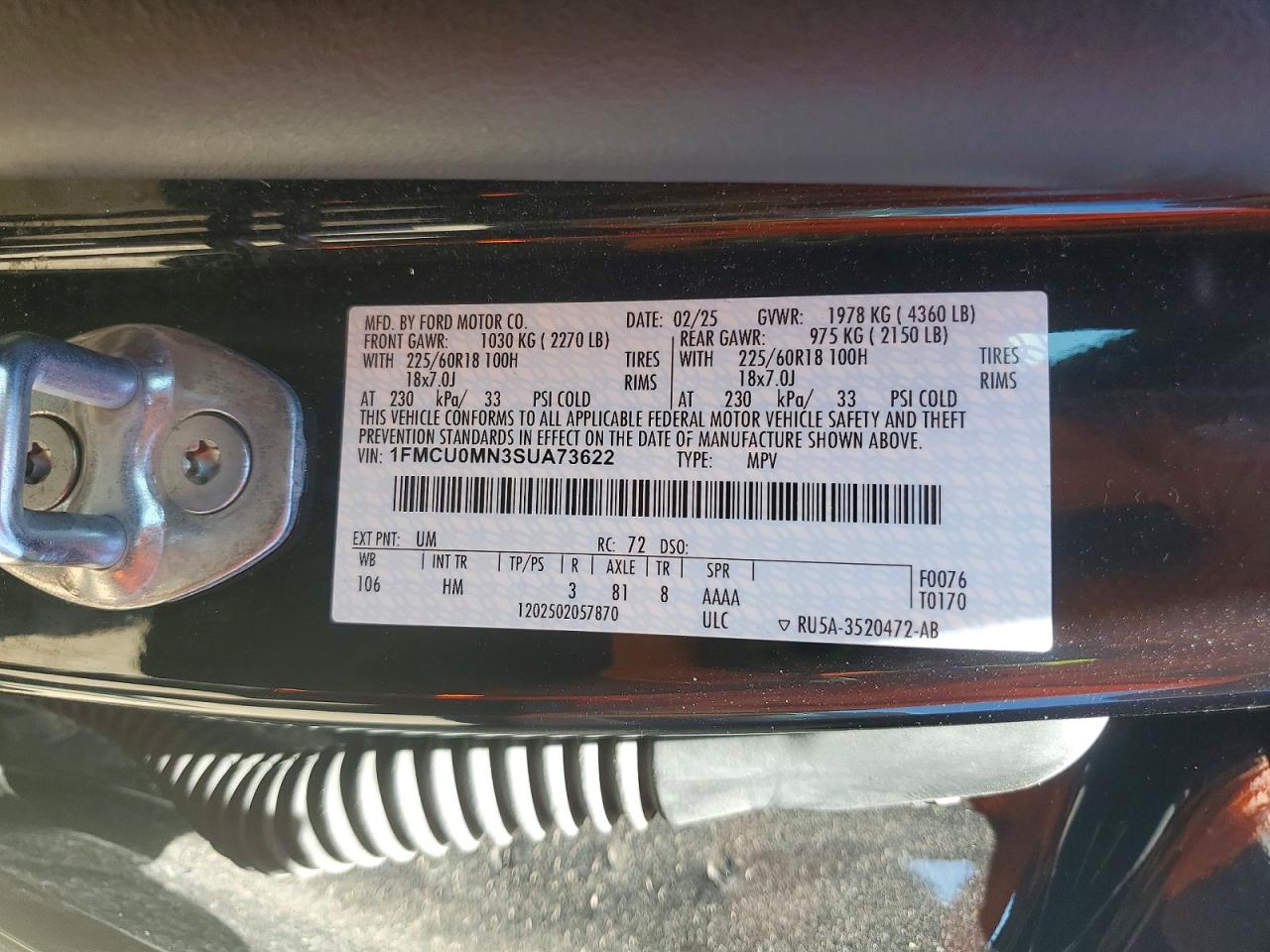 Ford Escape St Line