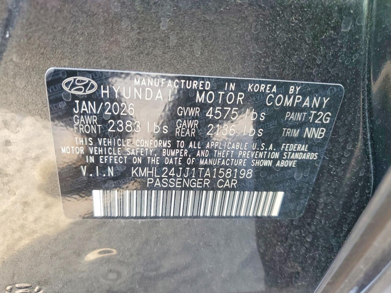 Hyundai SONATA Blue