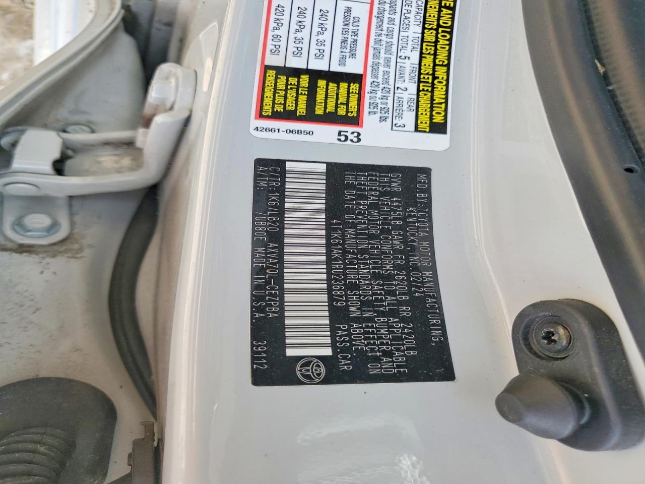 Toyota Camry Xse