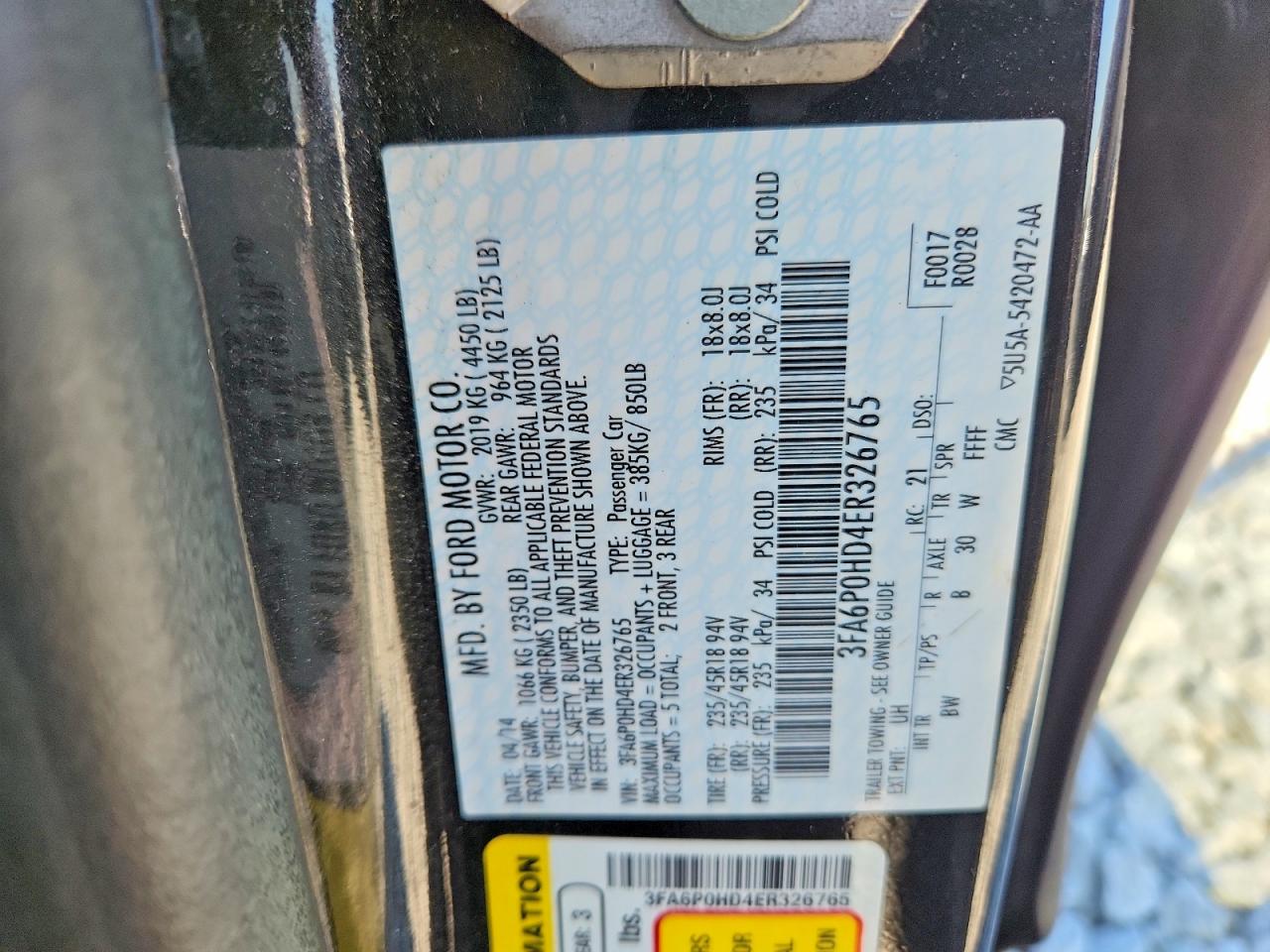 Ford Fusion Se