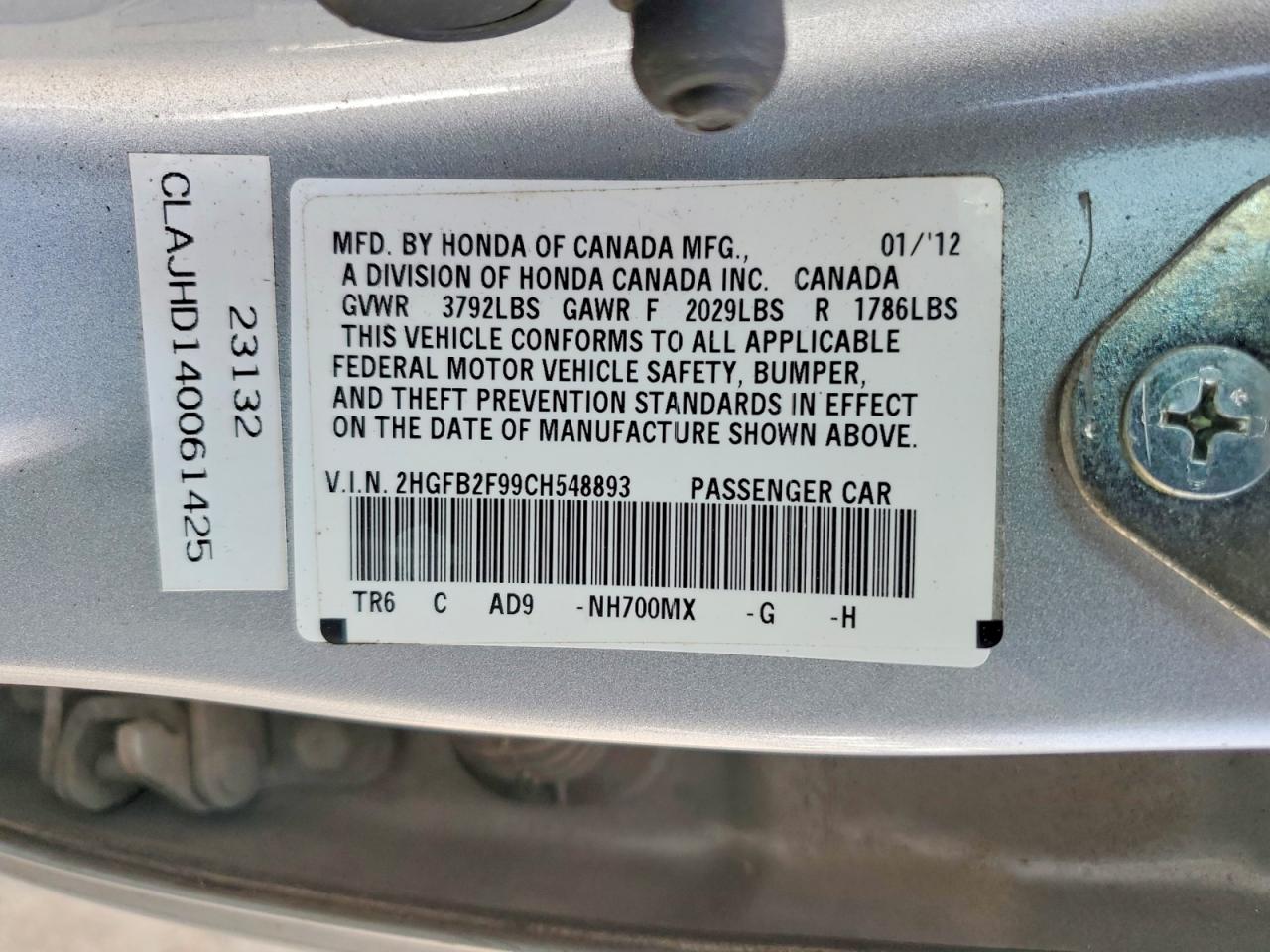 Honda Civic Exl