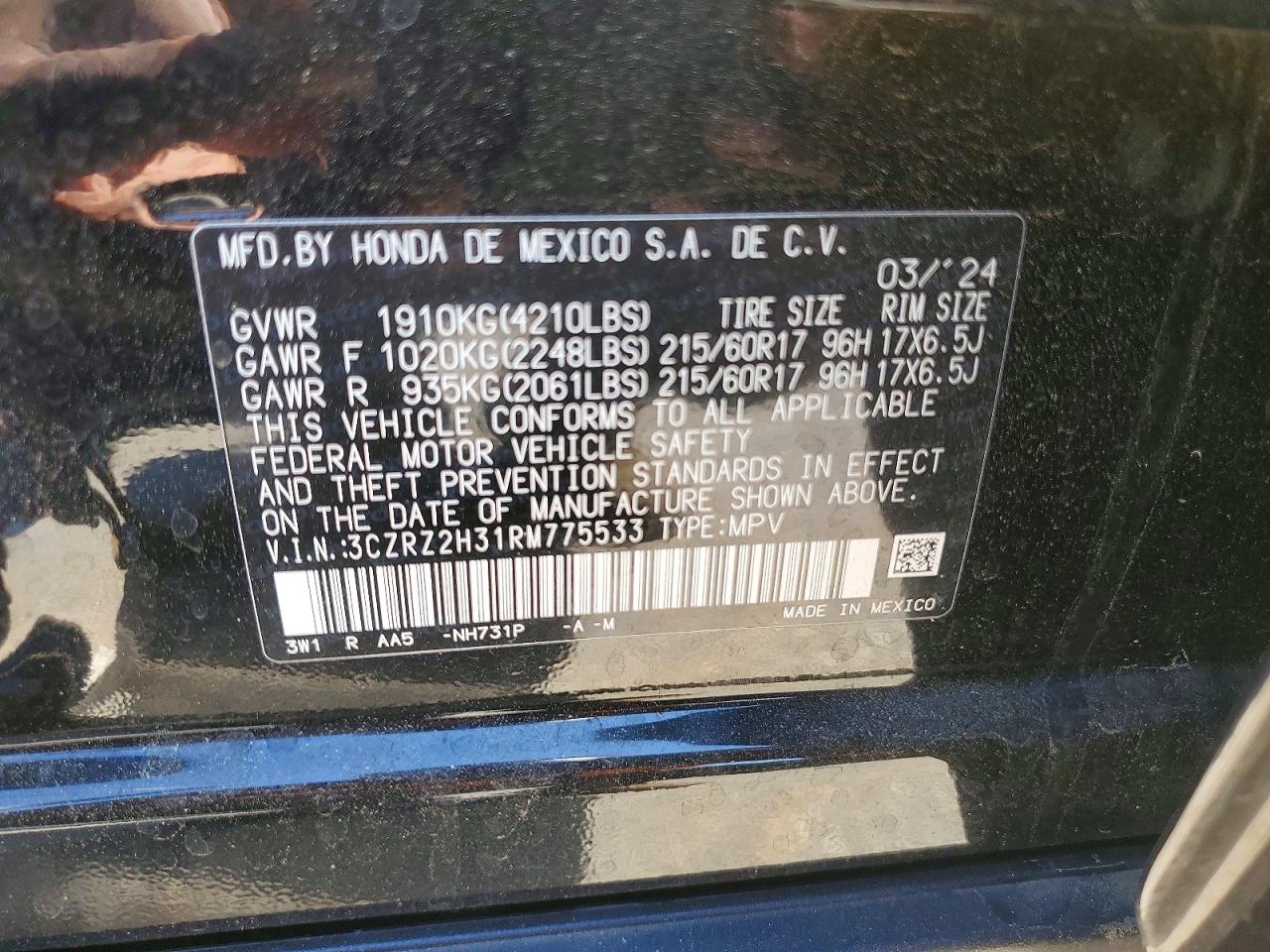 Honda HR-V Lx