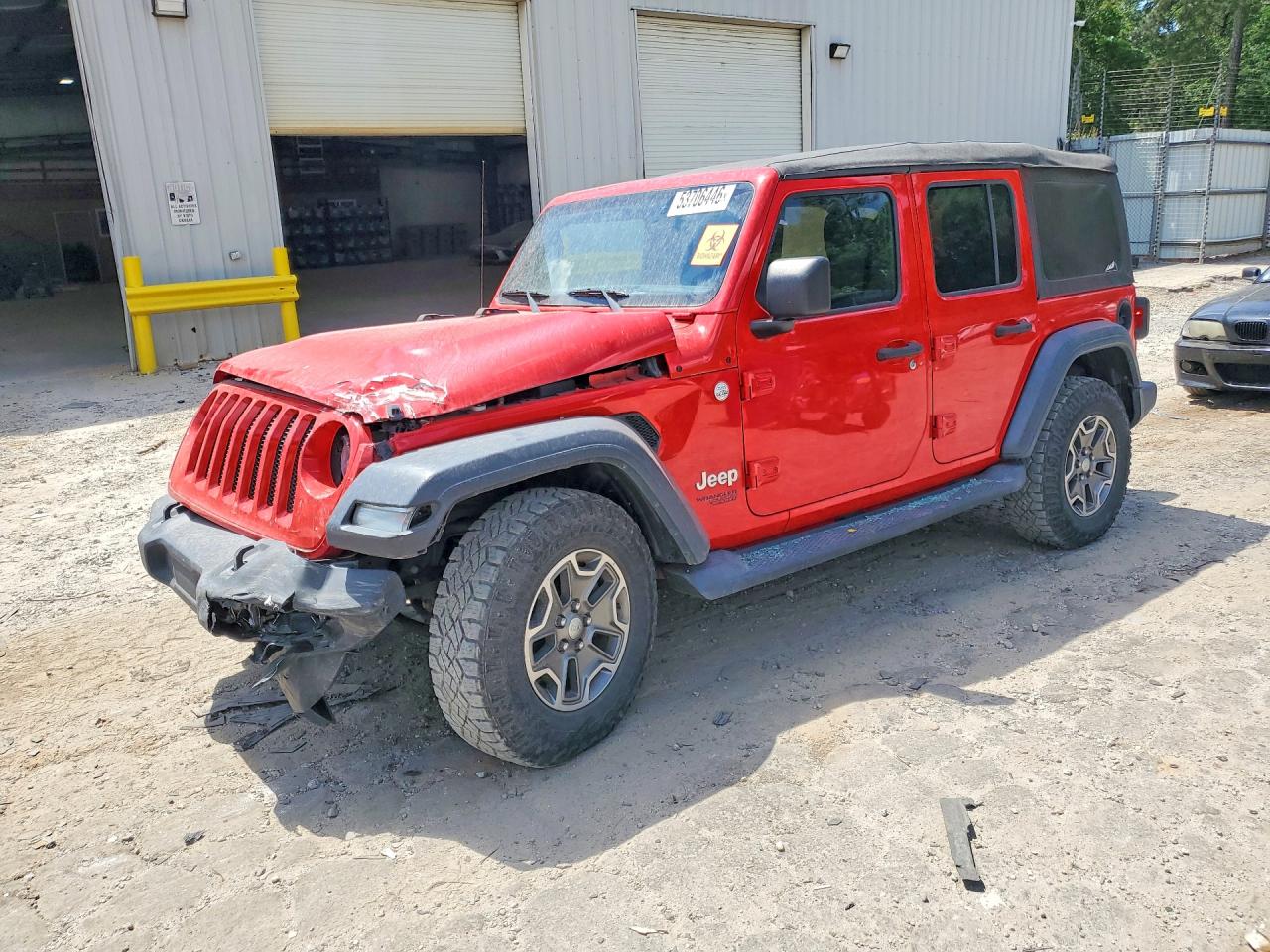 Salvage Jeep Wrangler Image