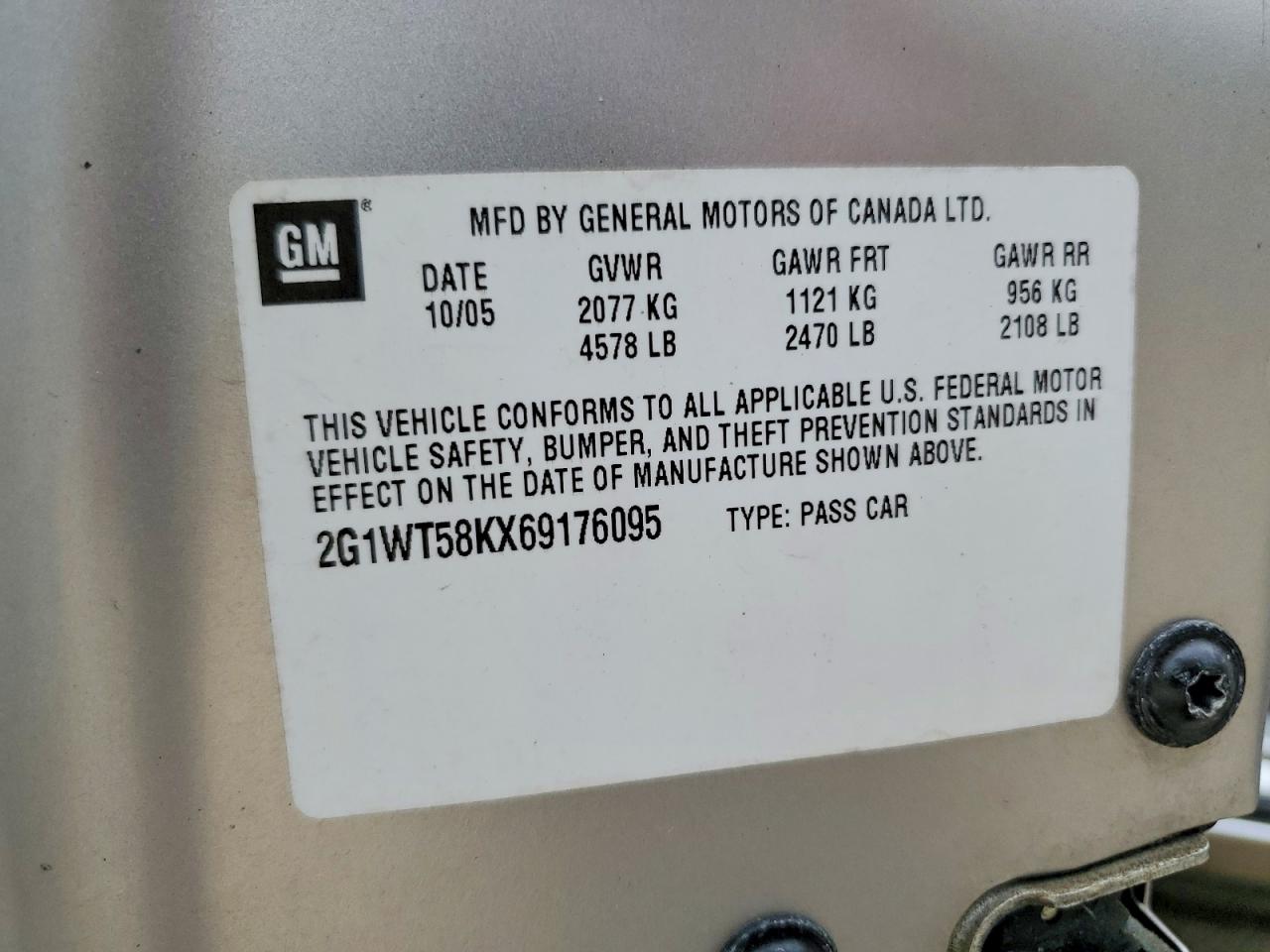 Chevrolet Impala Lt