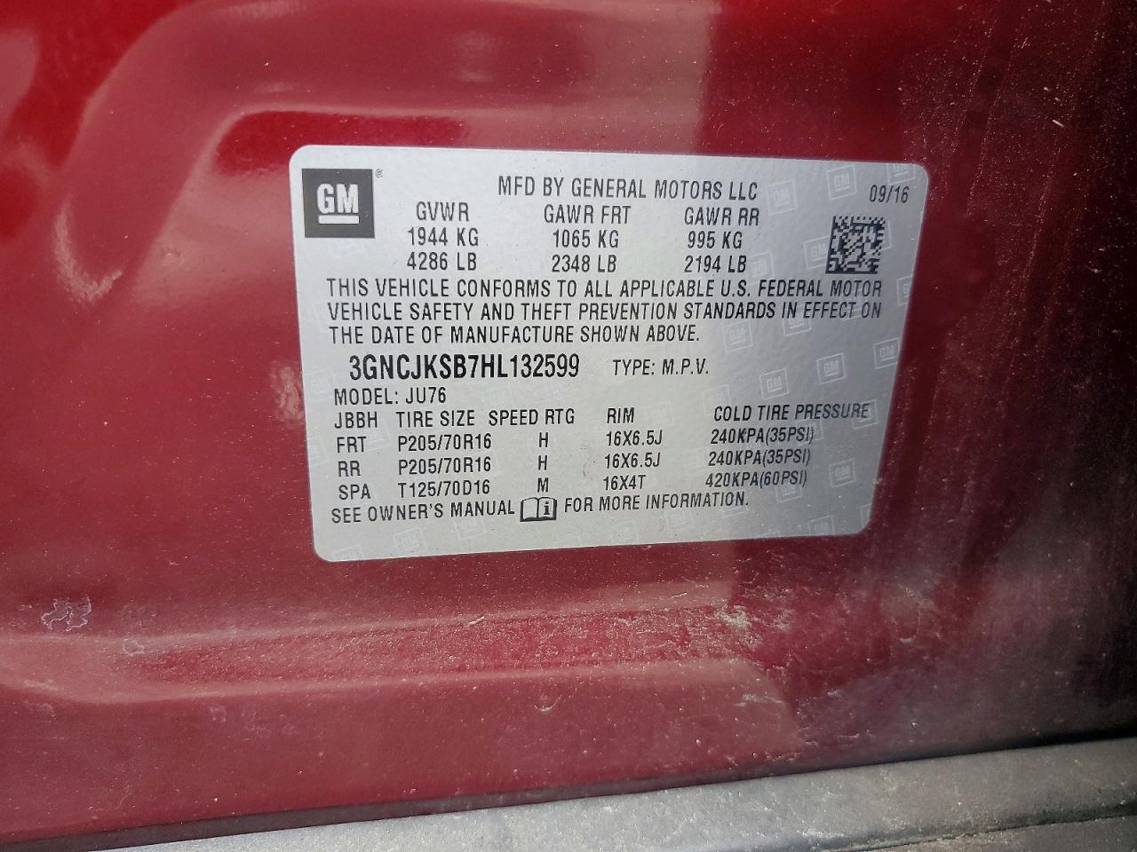 Chevrolet Trax Ls