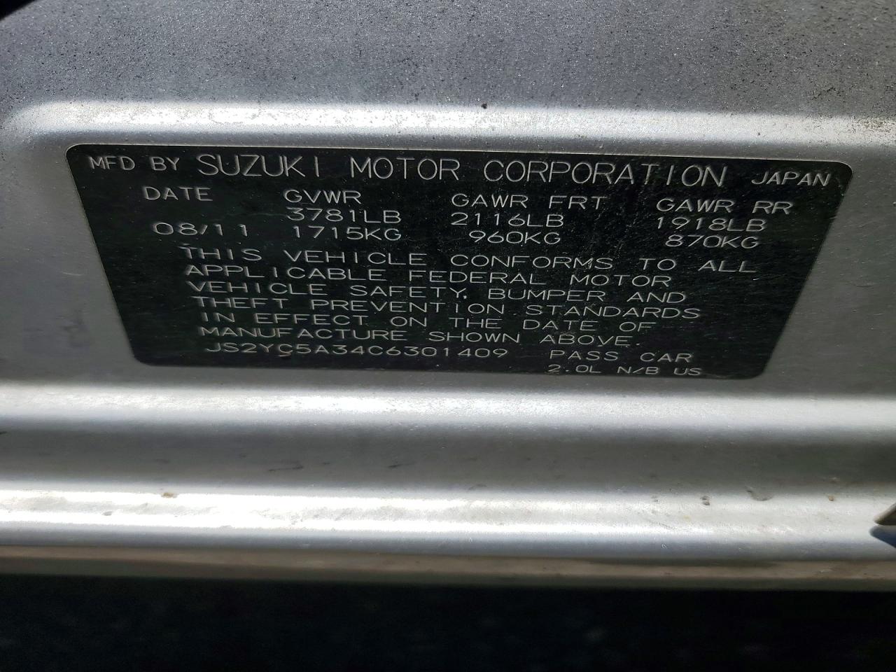 Suzuki SX4 Le