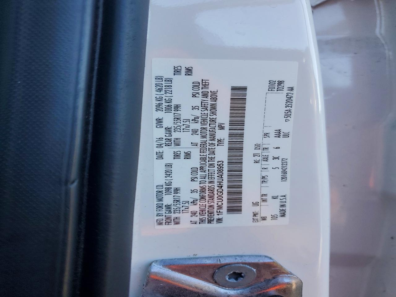 Ford Escape Se
