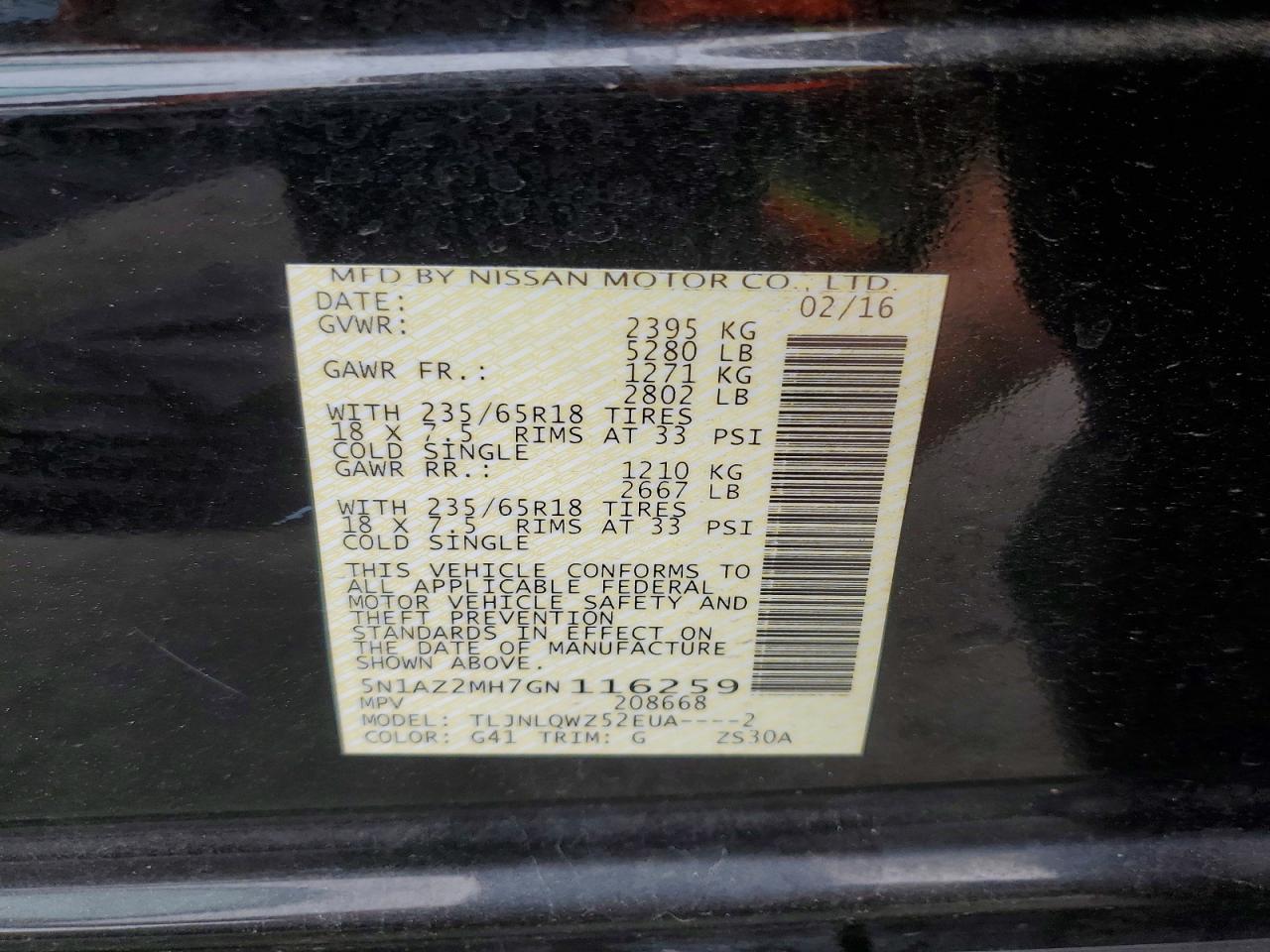 Nissan Murano S A
