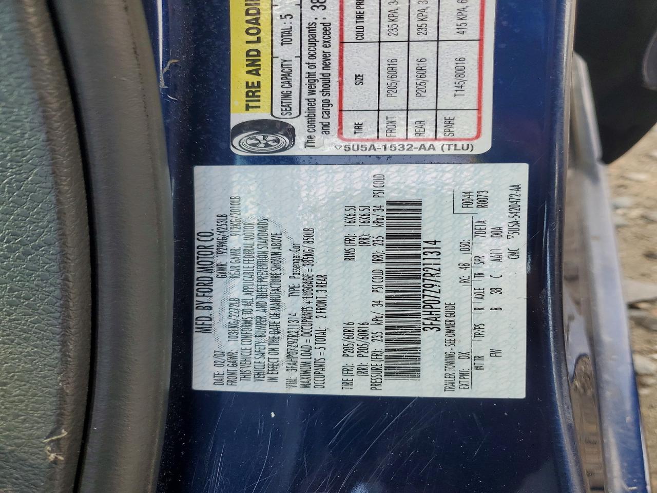Ford Fusion Se