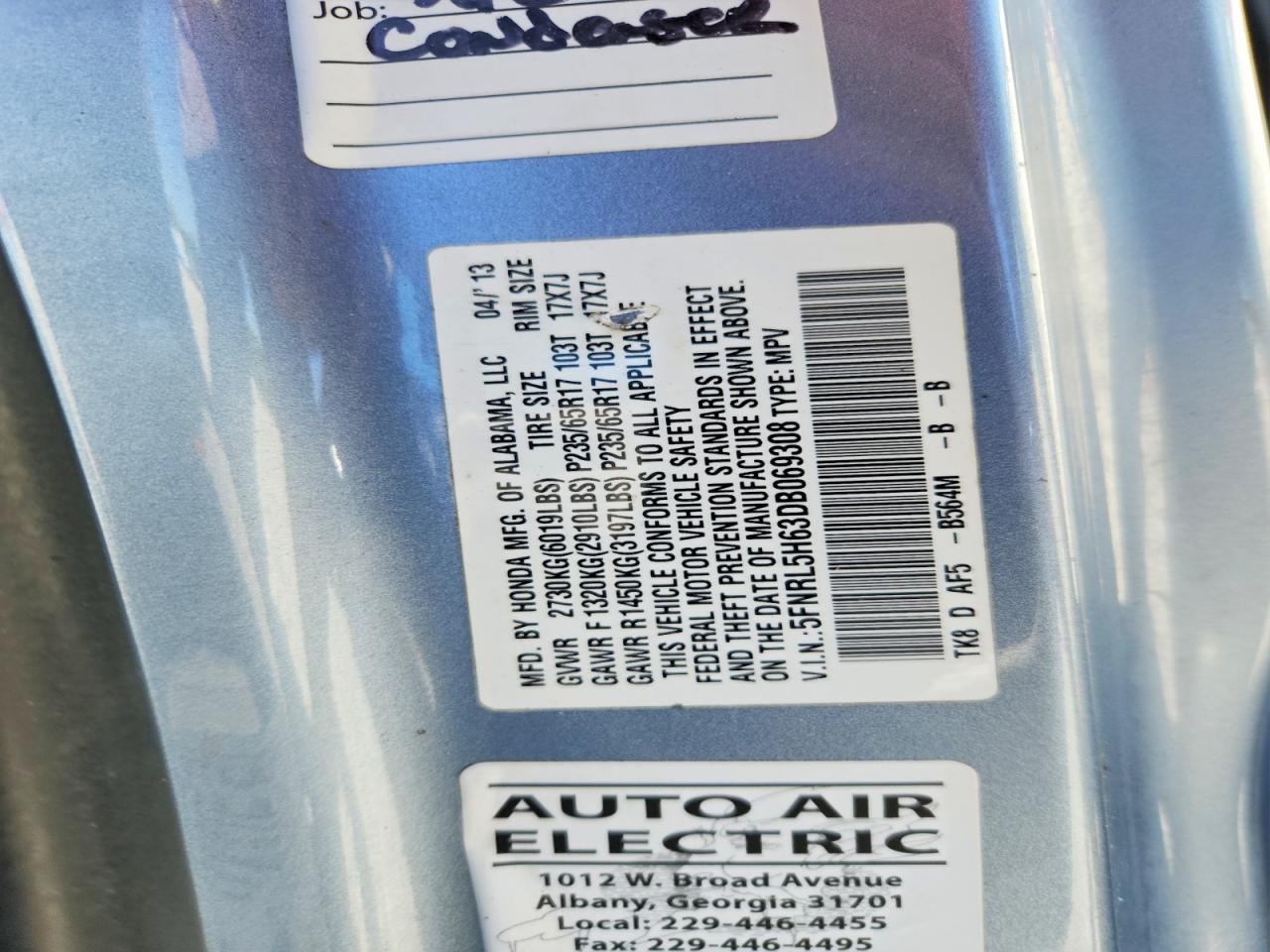 Honda Odyssey Exl