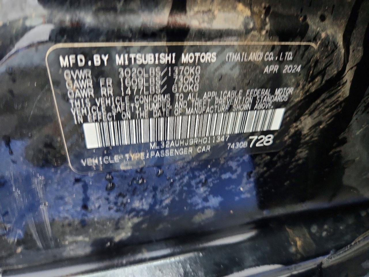 Mitsubishi Mirage Es
