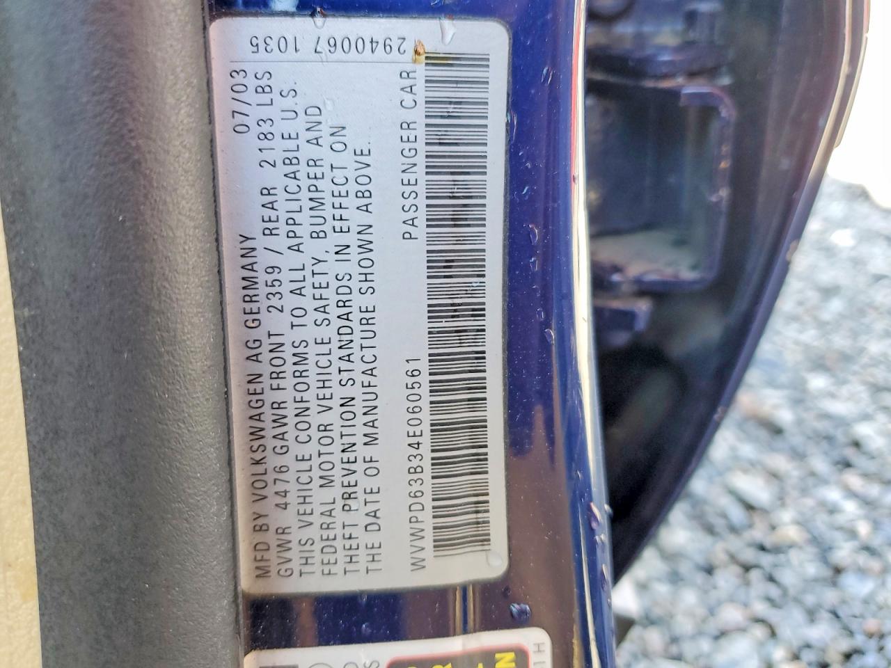 Volkswagen Passat Gls