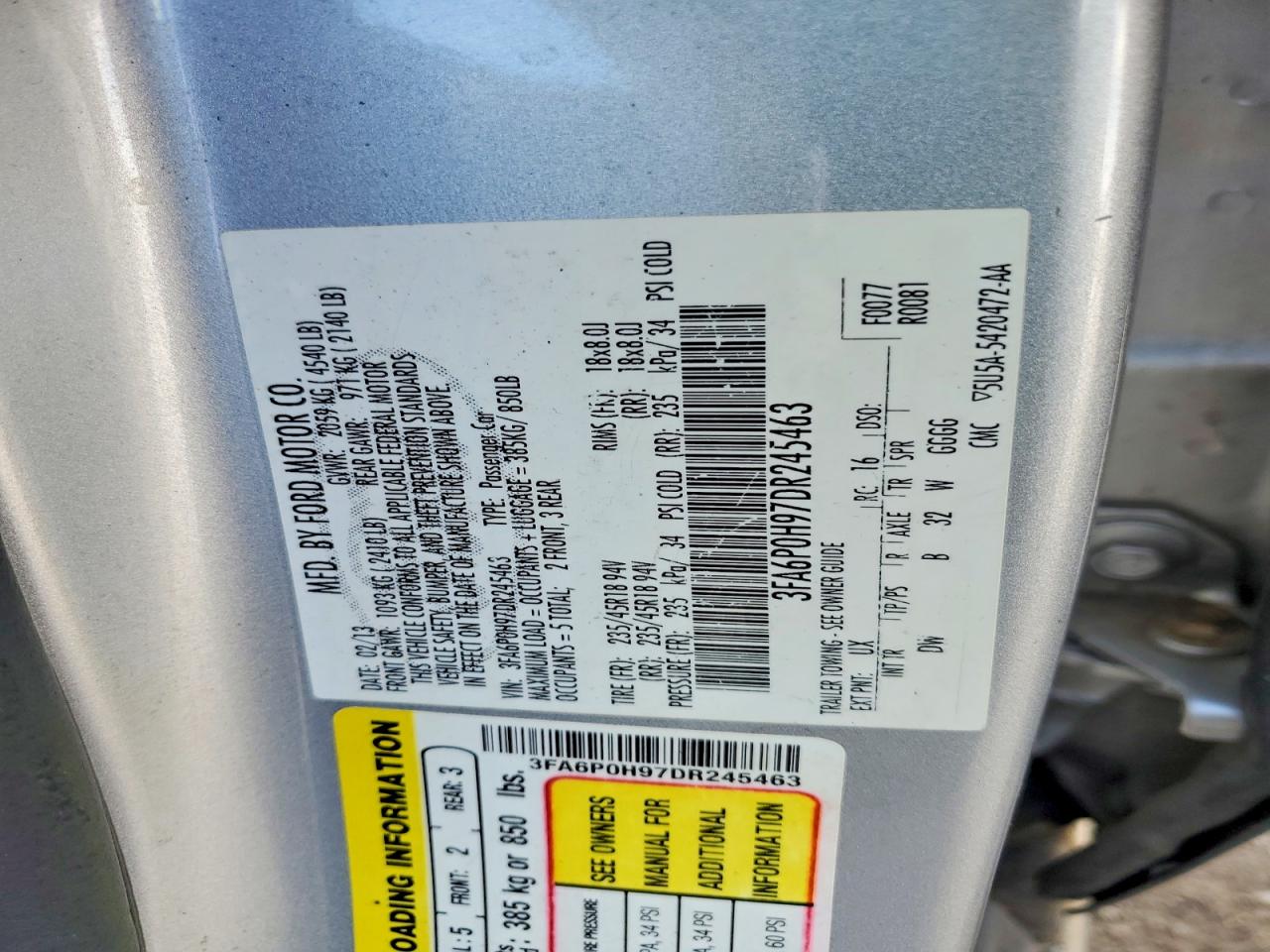 Ford Fusion Se