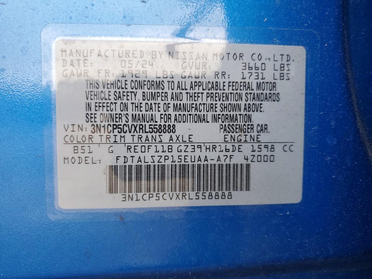 Nissan Kicks Sv