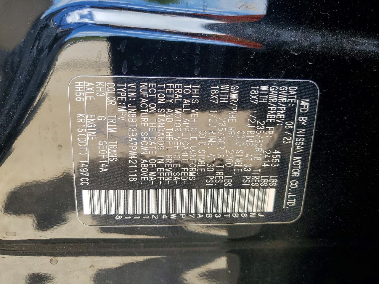 Nissan Rogue Sv