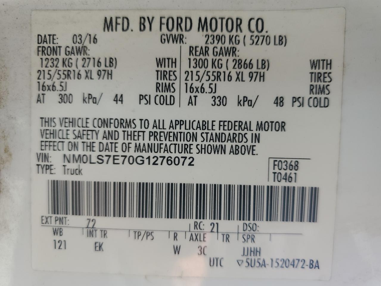 Ford Transit Xl