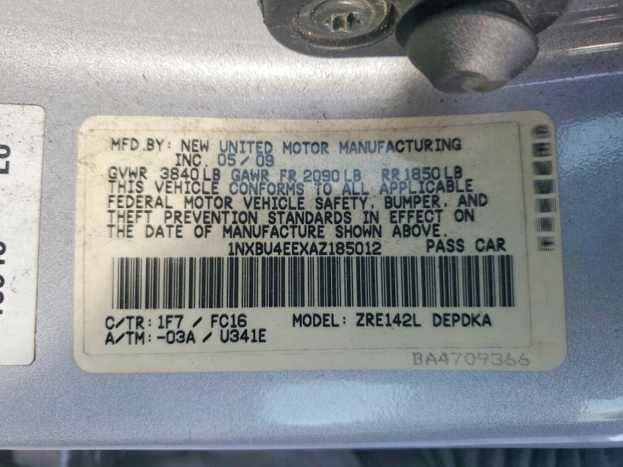 Toyota Corolla Base