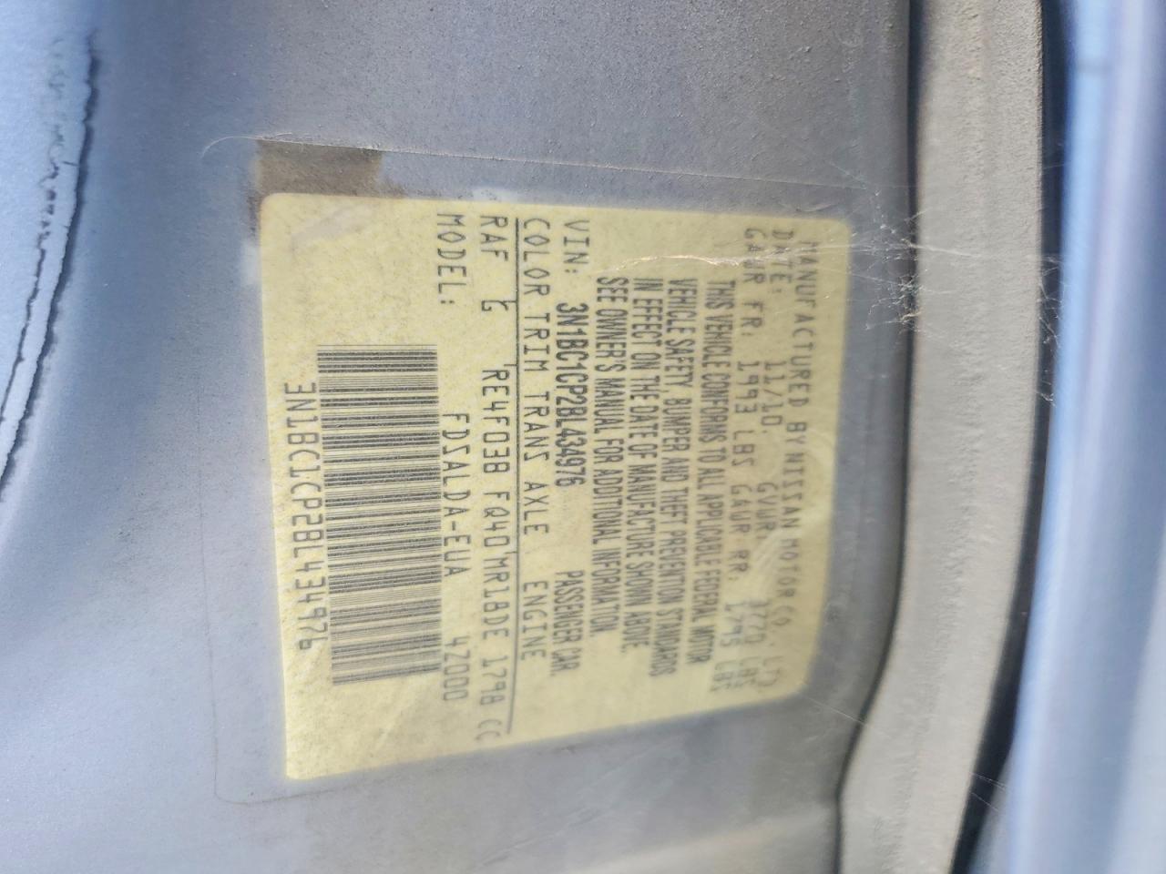 Nissan Versa 1.8 S