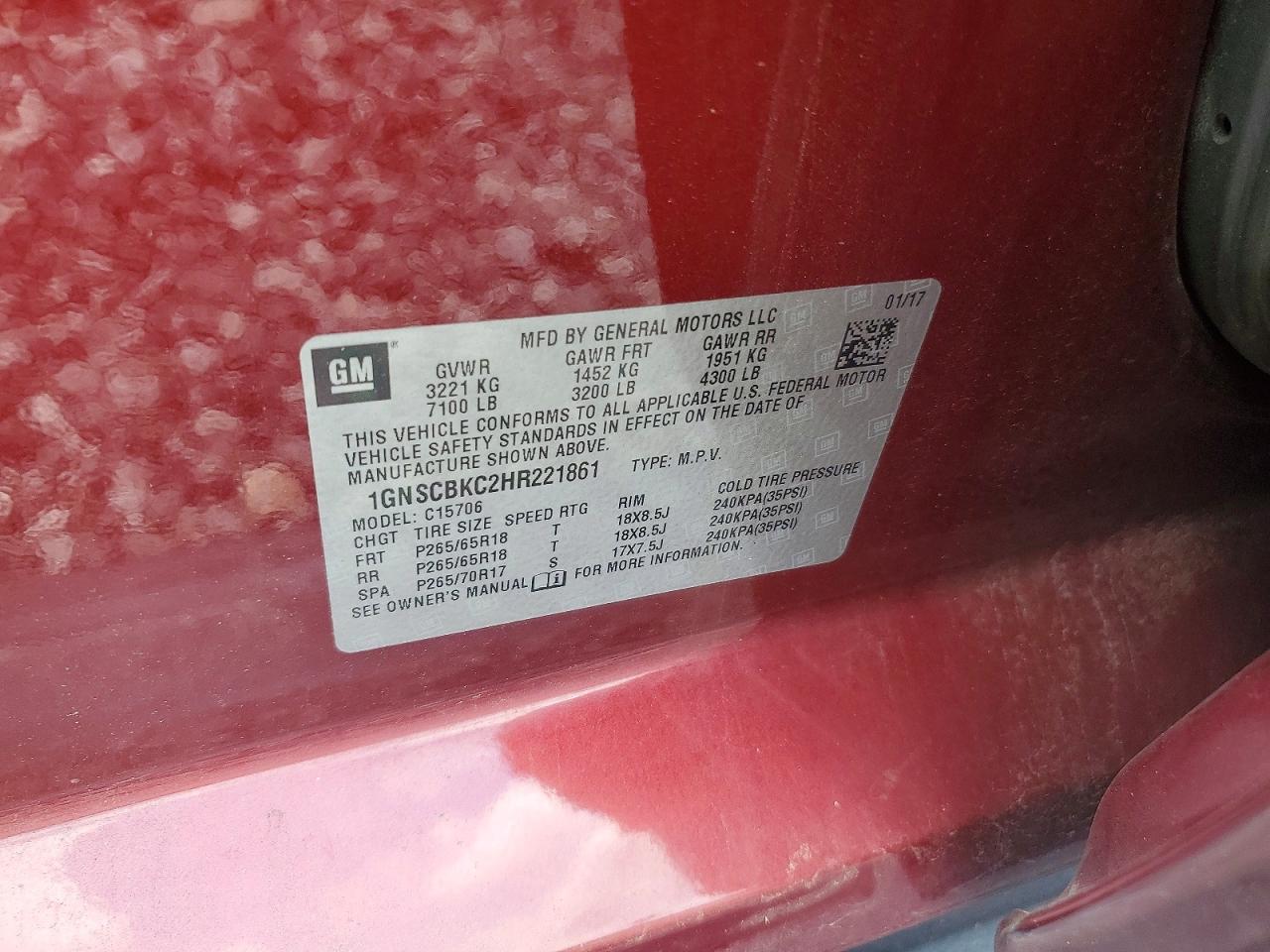 Chevrolet Tahoe C1500 Lt