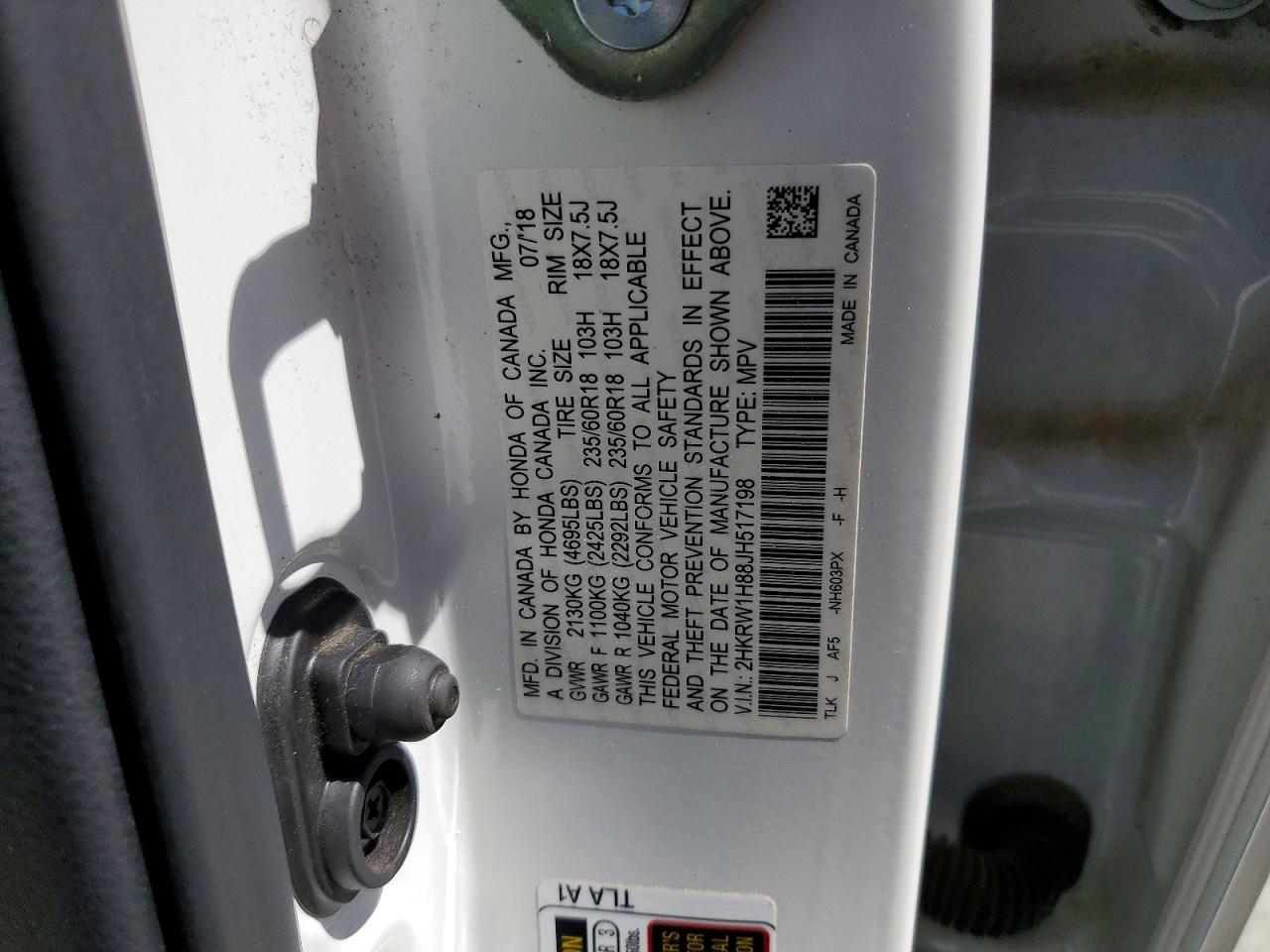 Honda Crv Exl