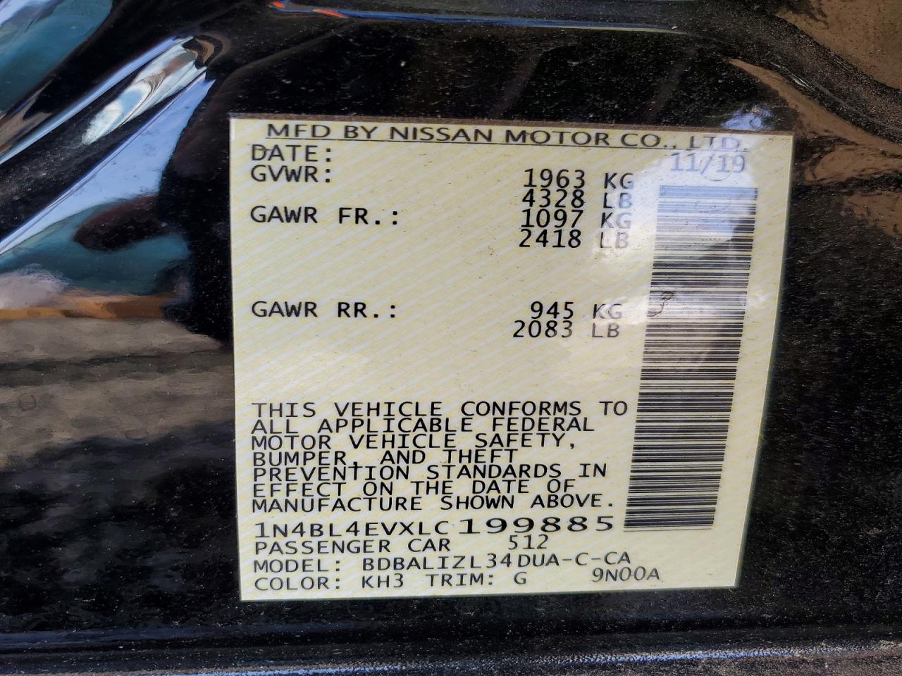 Nissan Altima Sl