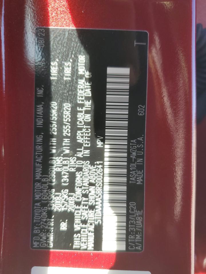 Toyota Grand High Xle