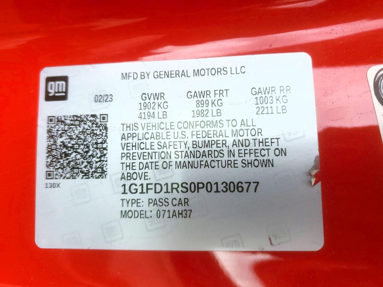 Chevrolet Camaro Lt