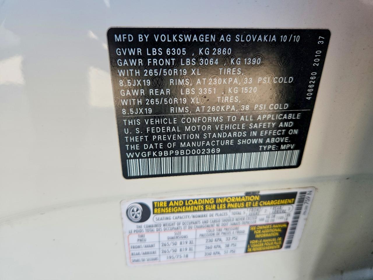 Volkswagen Touareg V6 Tdi