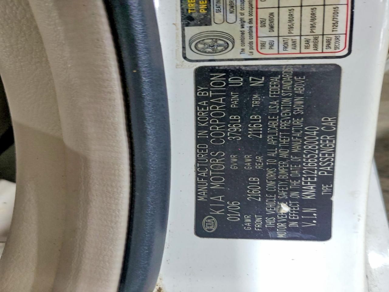 Kia Spectra Ex
