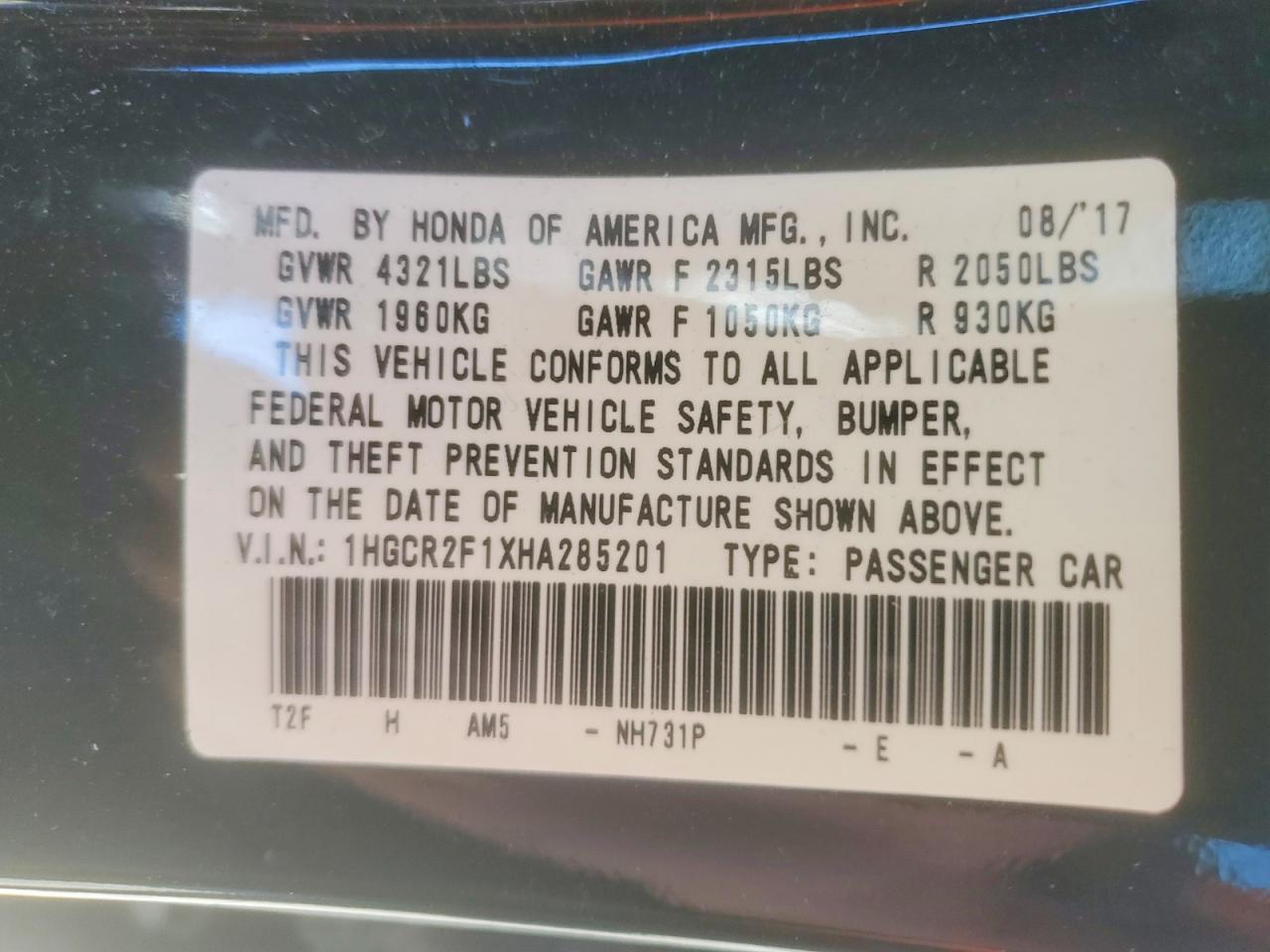 Honda Accord Sport Special Edition