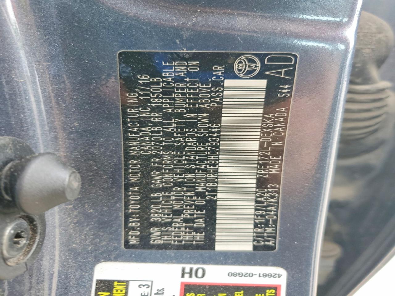 Toyota Corolla Xse