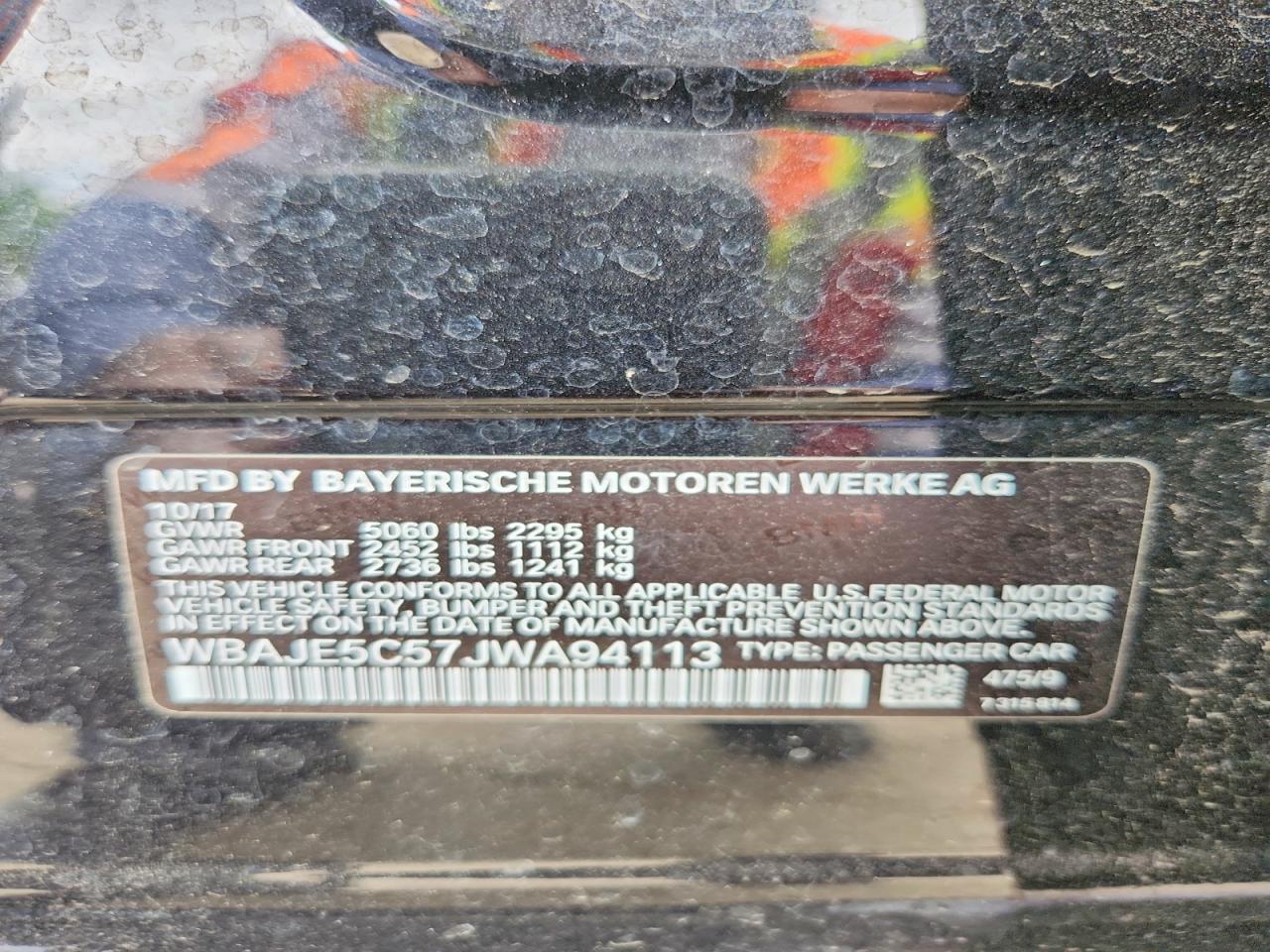 BMW 5 Series I
